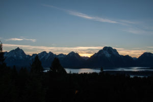 Grand Teton Sunset